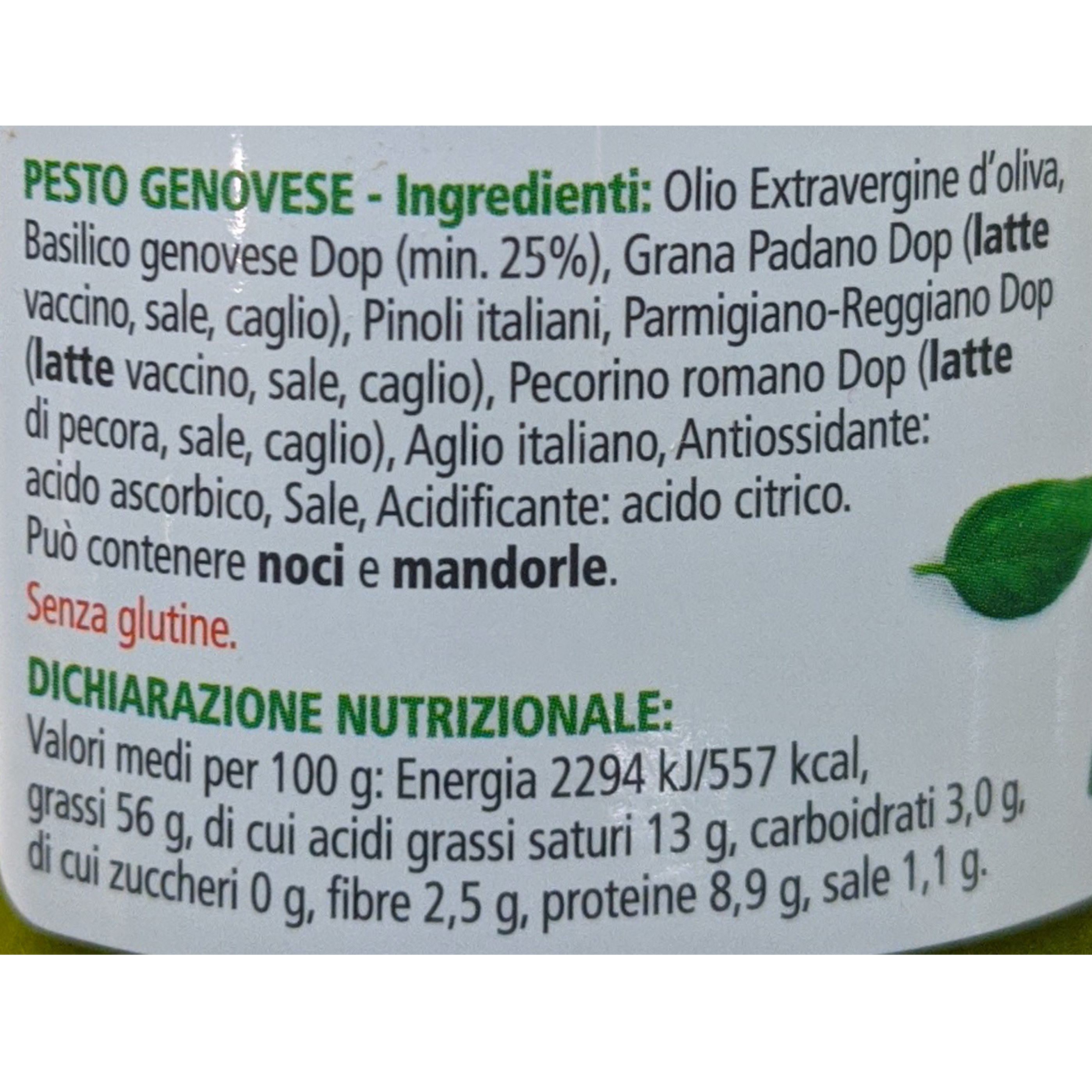 Pesto Genovese 90g Il Pesto Di Prà Eataly Today Milano