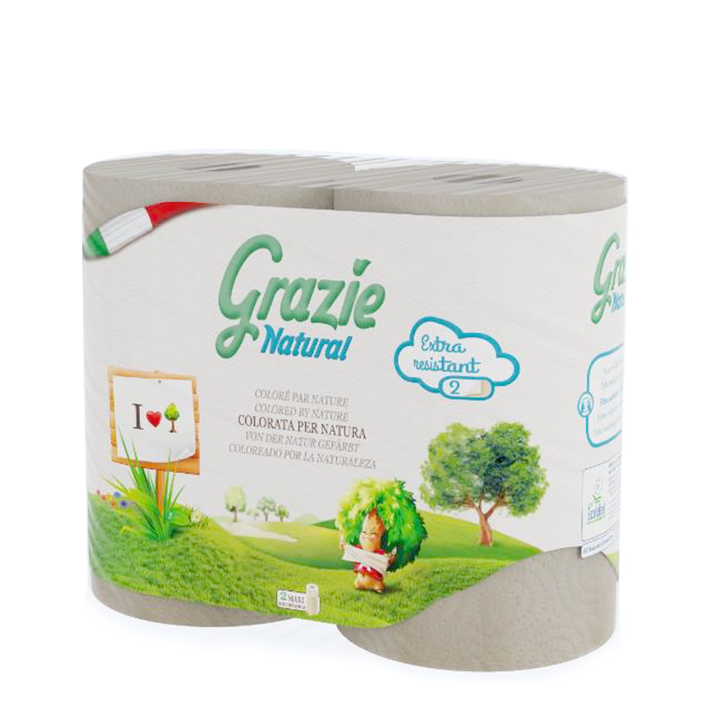 Asciugatutto Tritone Celtex - 12 Rotoli, EcoLabel, Assorbente E Resistente - Foto 3