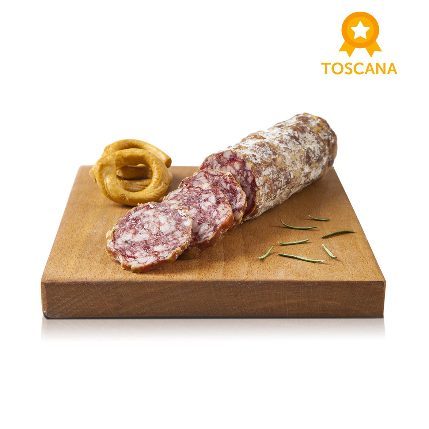Finocchiona IGP 300g Salumificio Toscano Piacenti di San Gimignano