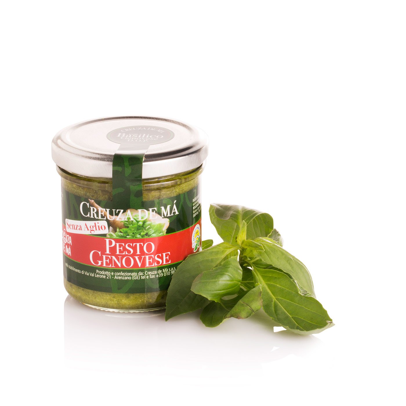 Pesto Genovese Senza Aglio 130g Creuza de Mà Eataly Today Roma