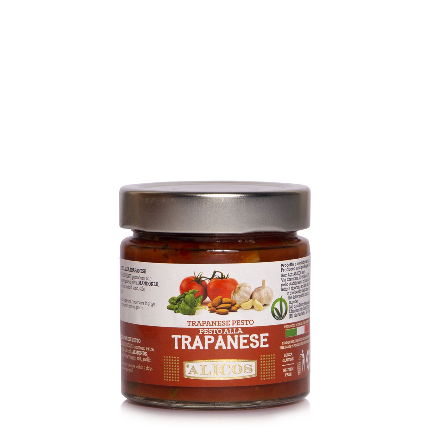 Pesto Trapanese 180g Alicos Eataly Today Roma