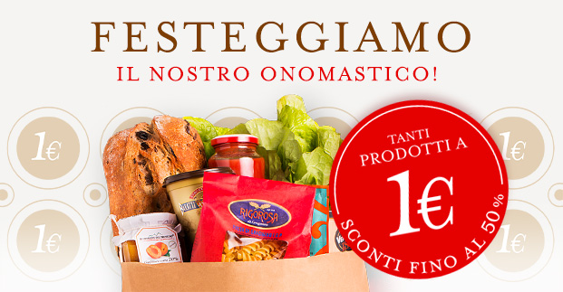 Festeggiamo a suon di offerte - L'onomastico è agli sgoccioli! Fai scorta dei prodotti che ami.